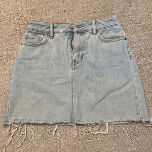 Pacsun jean denim skirt